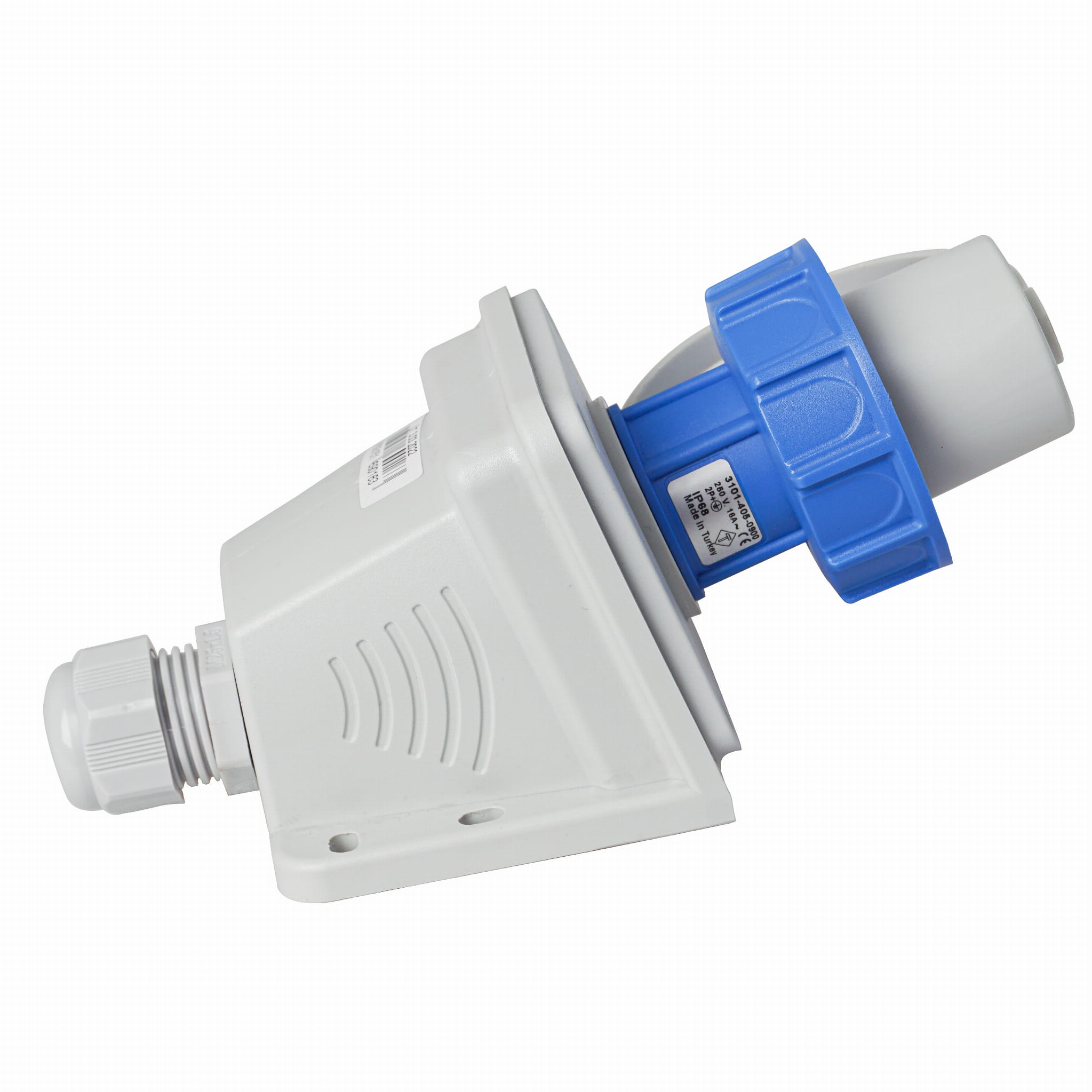 Wtyczka odbiornikowa hermetyczna 16A 230V IP68 Schuko