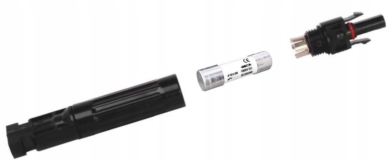 WKŁADKA BEZPIECZNIKOWA 10x38 12A 1000V DC gPV