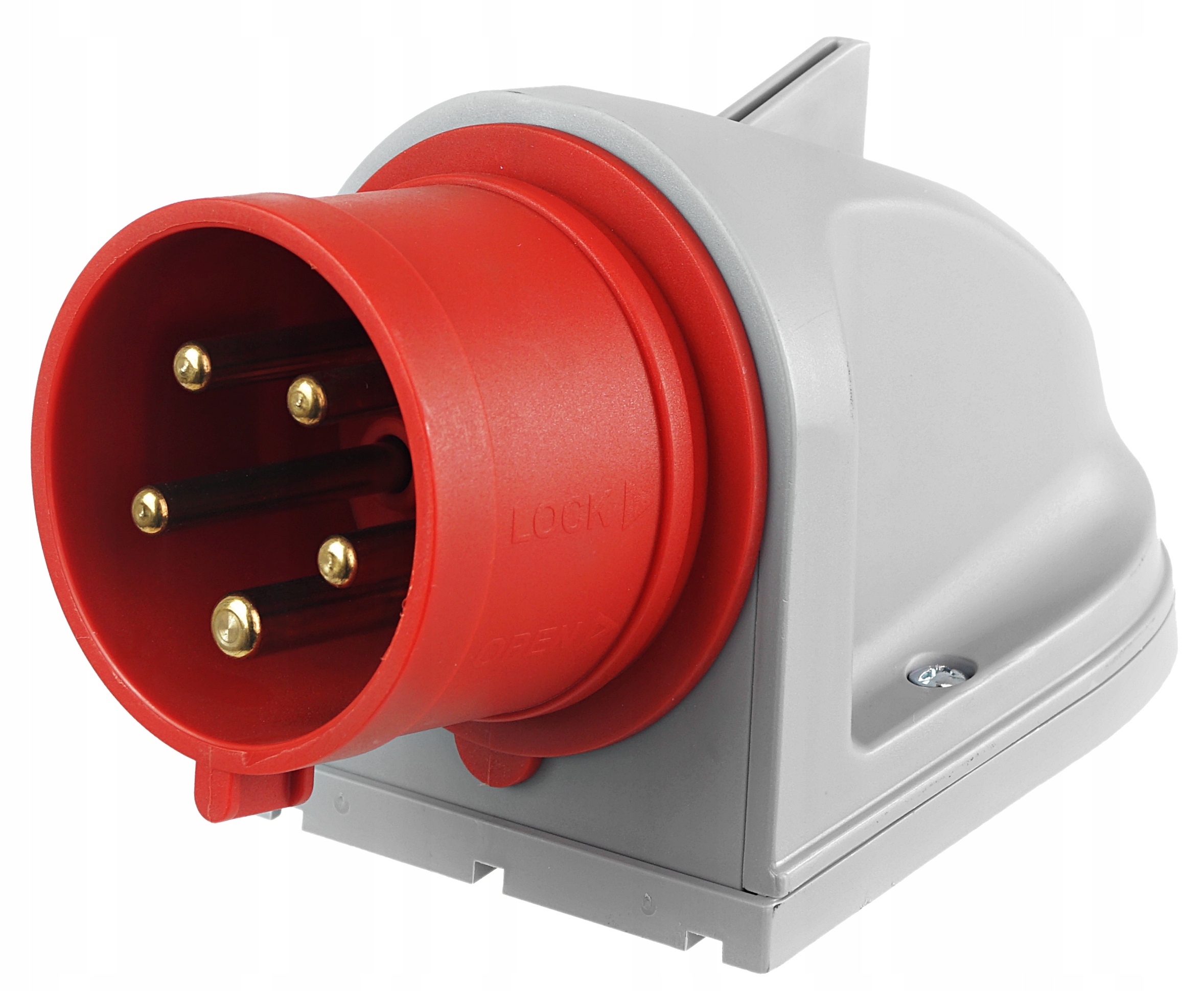 Wtyczka Stała Odbiornikowa Siłowa 32A 5P 400V Ip44