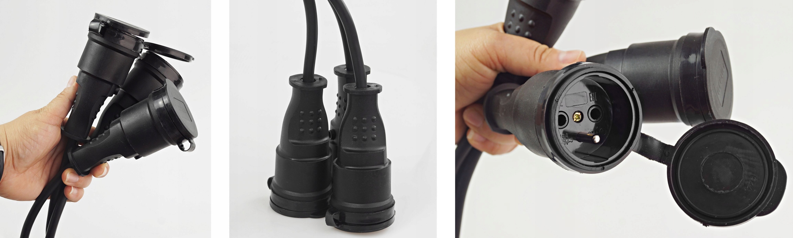 Adapter Siłowy Trójnik Redukcja Przejściówka 16A