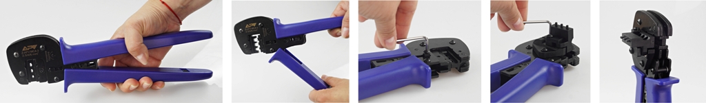 Zaciskarka praska do złącz MC4 solar fotowoltaika 5