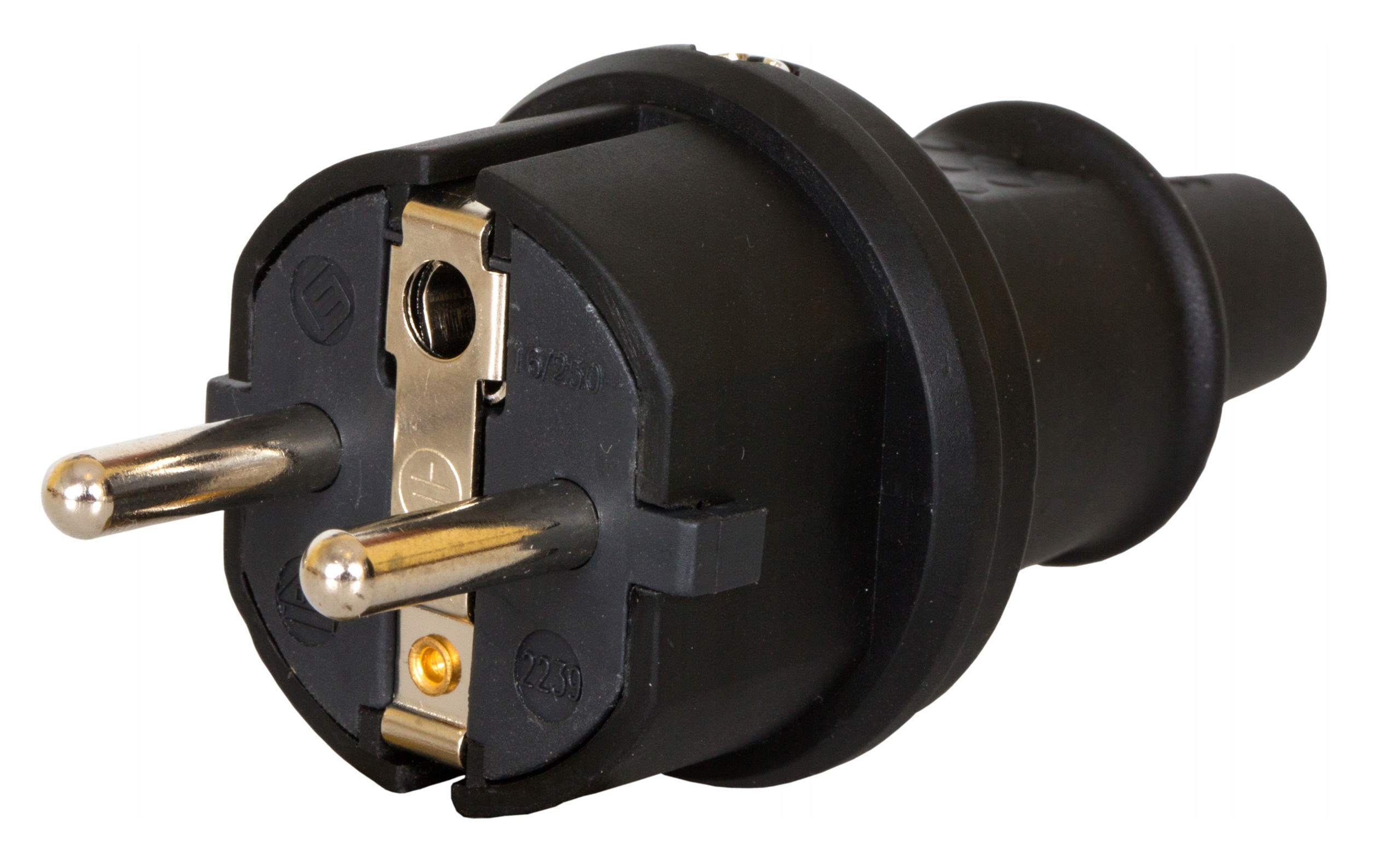39 Wtyczka Gumowa 16A 230V IP44 na przedłużacz Z/U