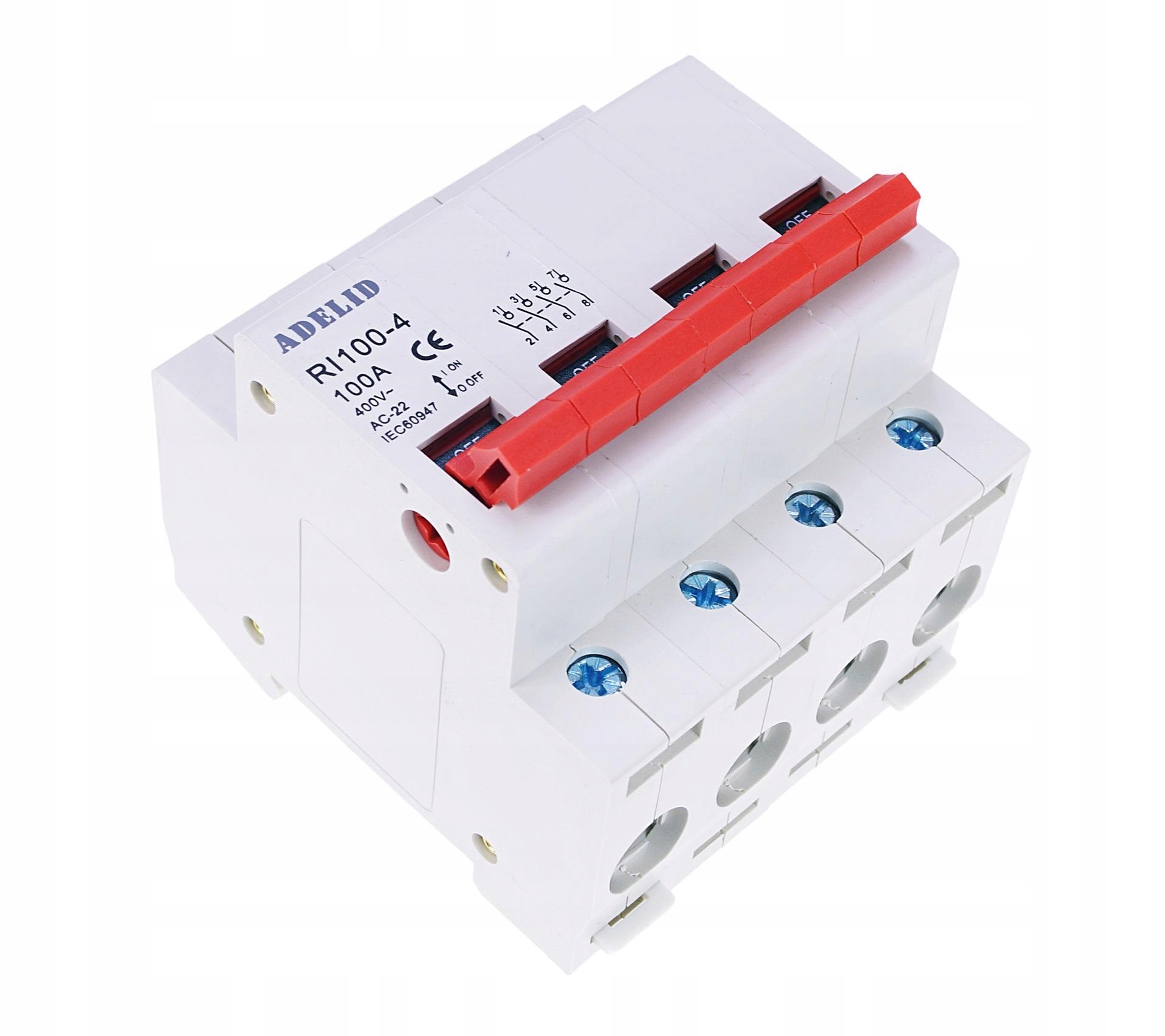 Wyłącznik rozłącznik izolacyjny FR 304 63A 4P (3P+N)