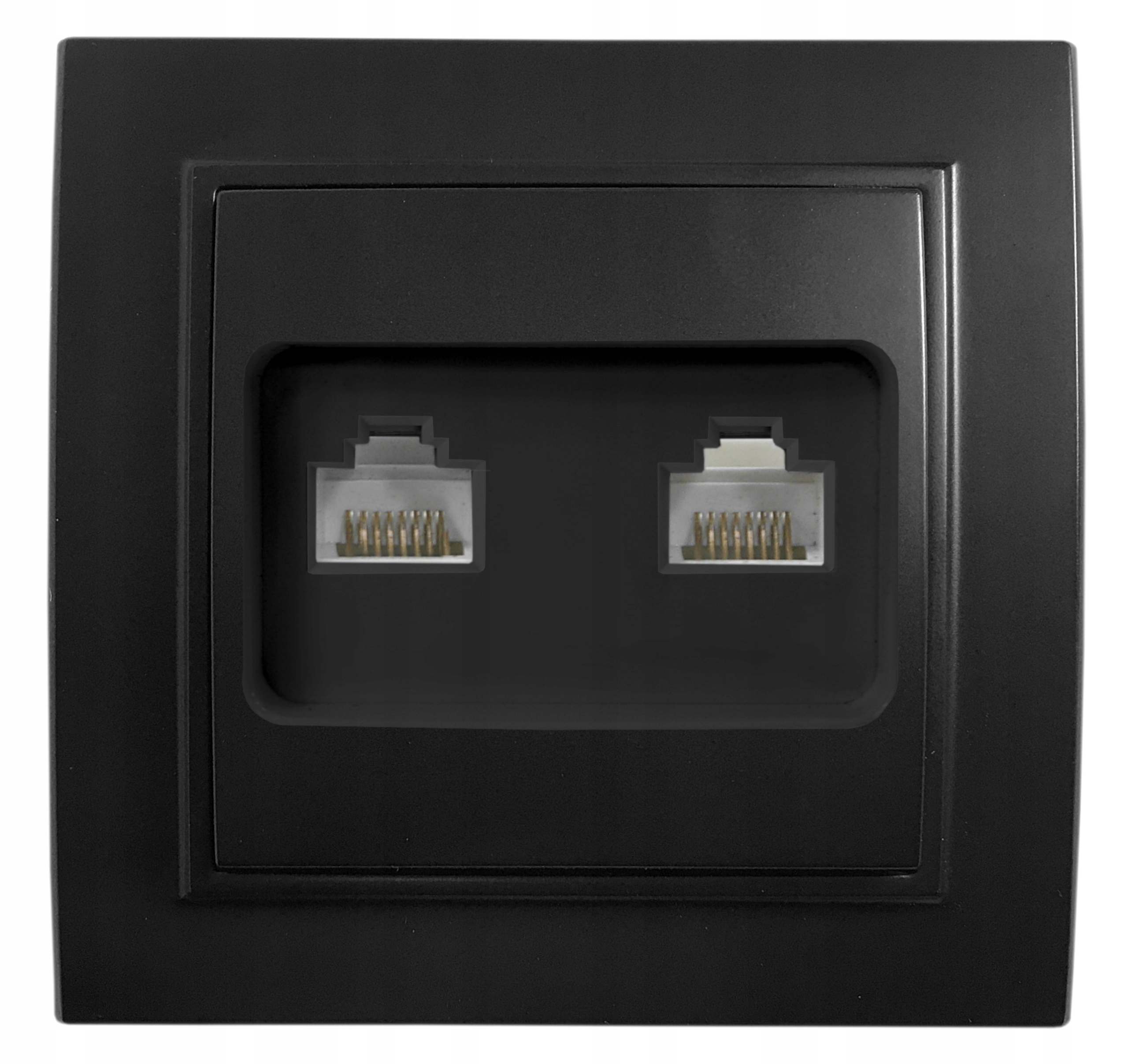 QUADRA Gniazdo komputerowe podwójne LAN RJ45x2