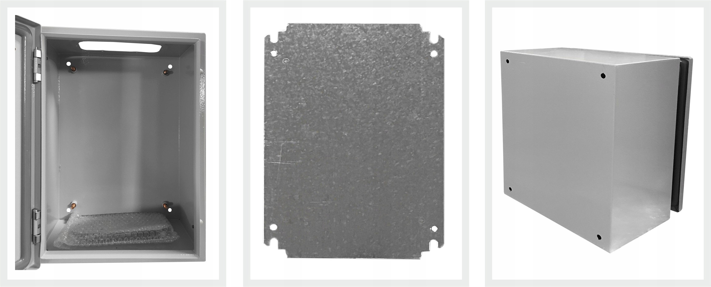 Skrzynka Elektryczna Rozdzielnia Metalowa 60x60x25