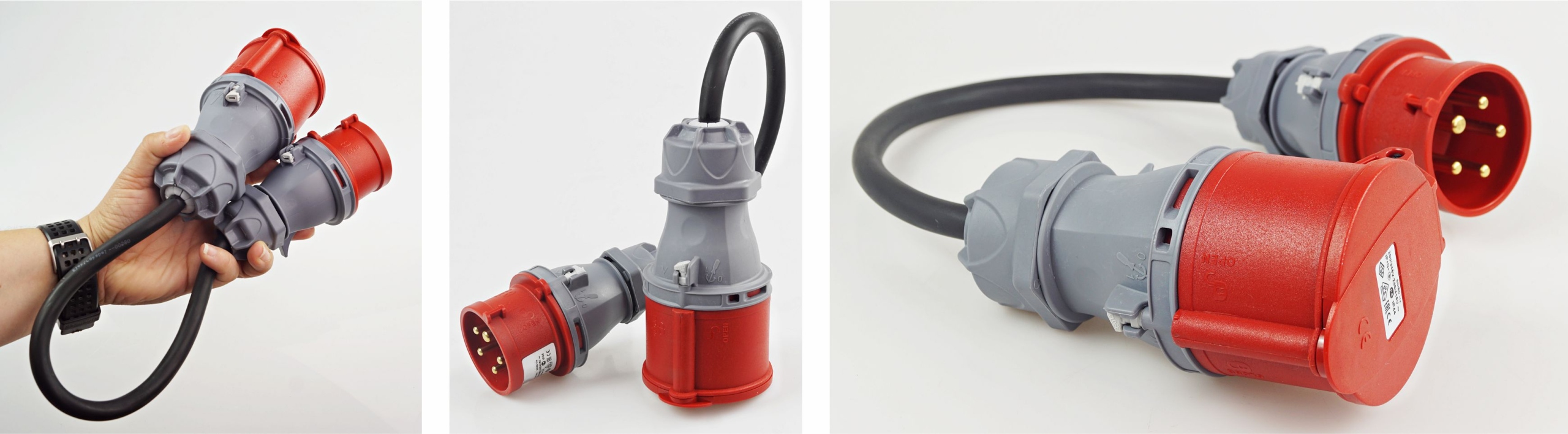 Adapter Siłowy Redukcja Przejściówka 32A na 16A 5P