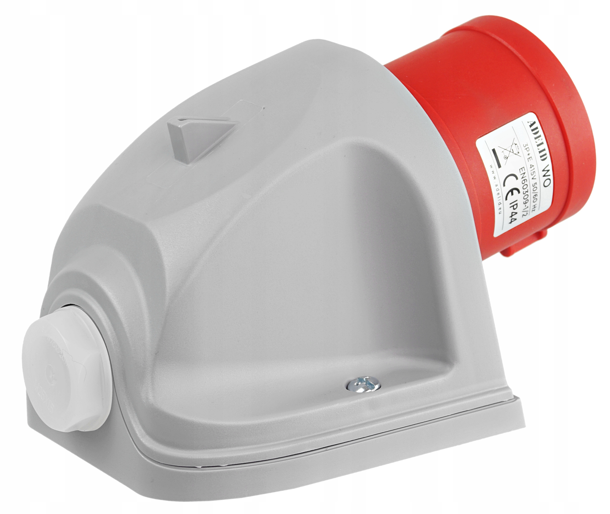 Wtyczka Stała Odbiornikowa Siłowa 16A 4P 400V IP44
