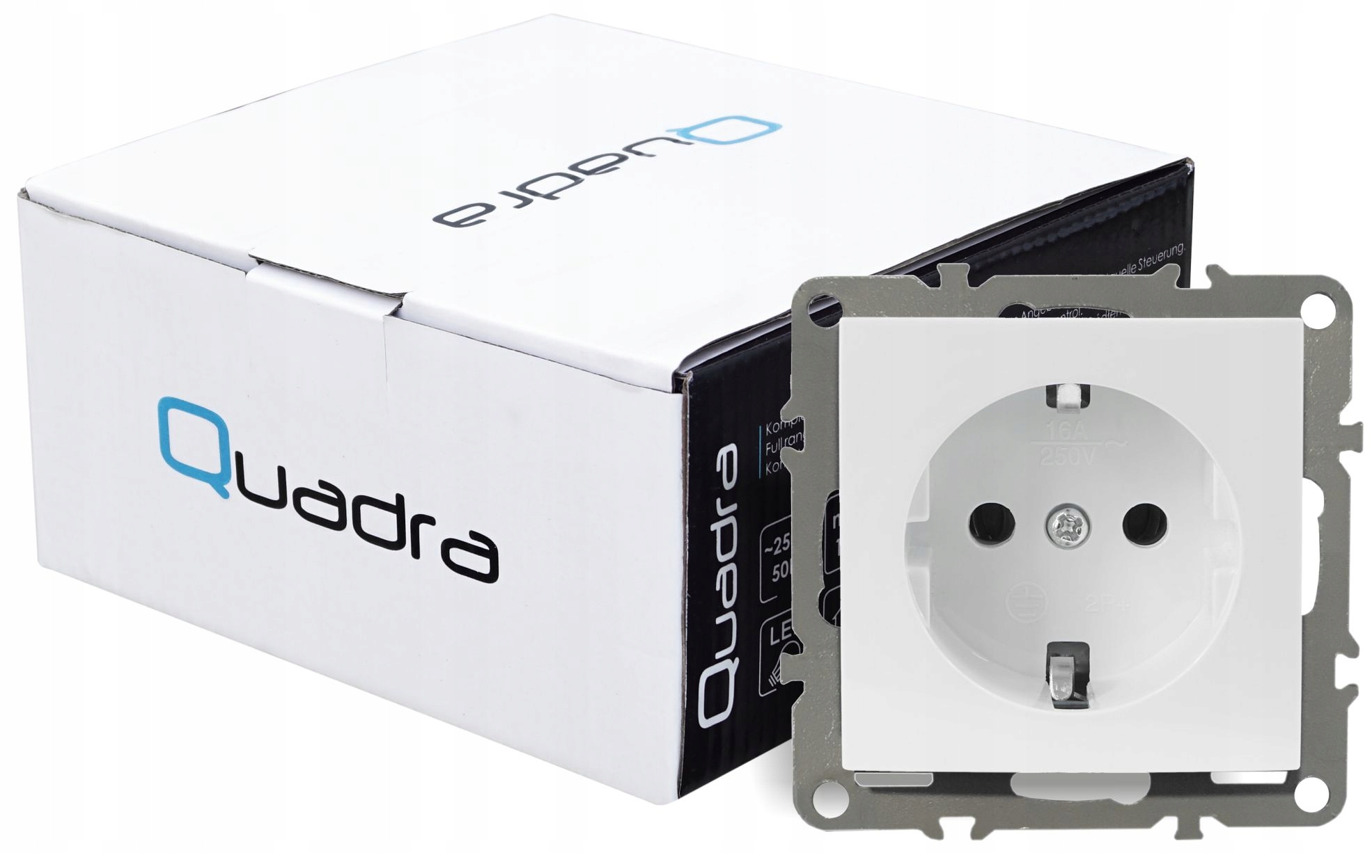半額満載！スーパーSALE グランドセール！ Adelid - QUADRA Gniazdko Gniazdo Z Uziemieniem Schuko テープ・マスキングテープ