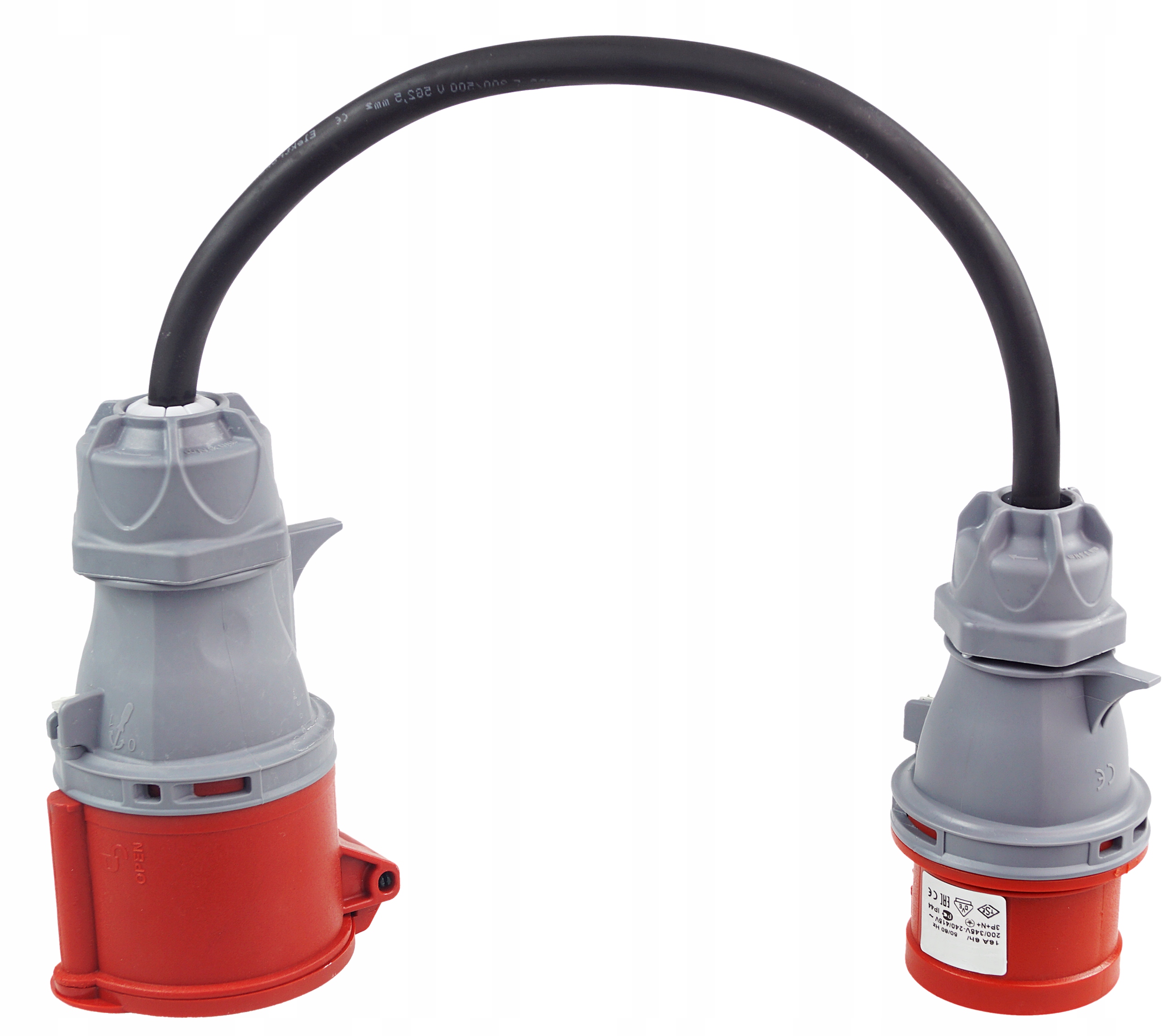 Adapter Siłowy Redukcja Przejściówka 32A na 16A 5P