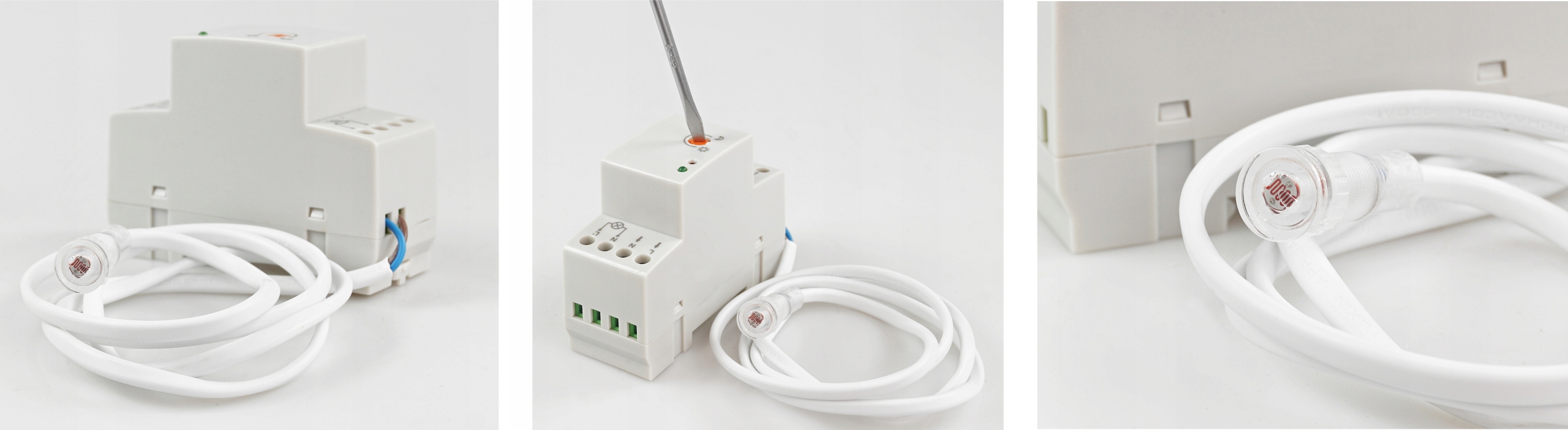 Czujnik Zmierzchowy Zmierzchu 5000W Sonda Zew. LED