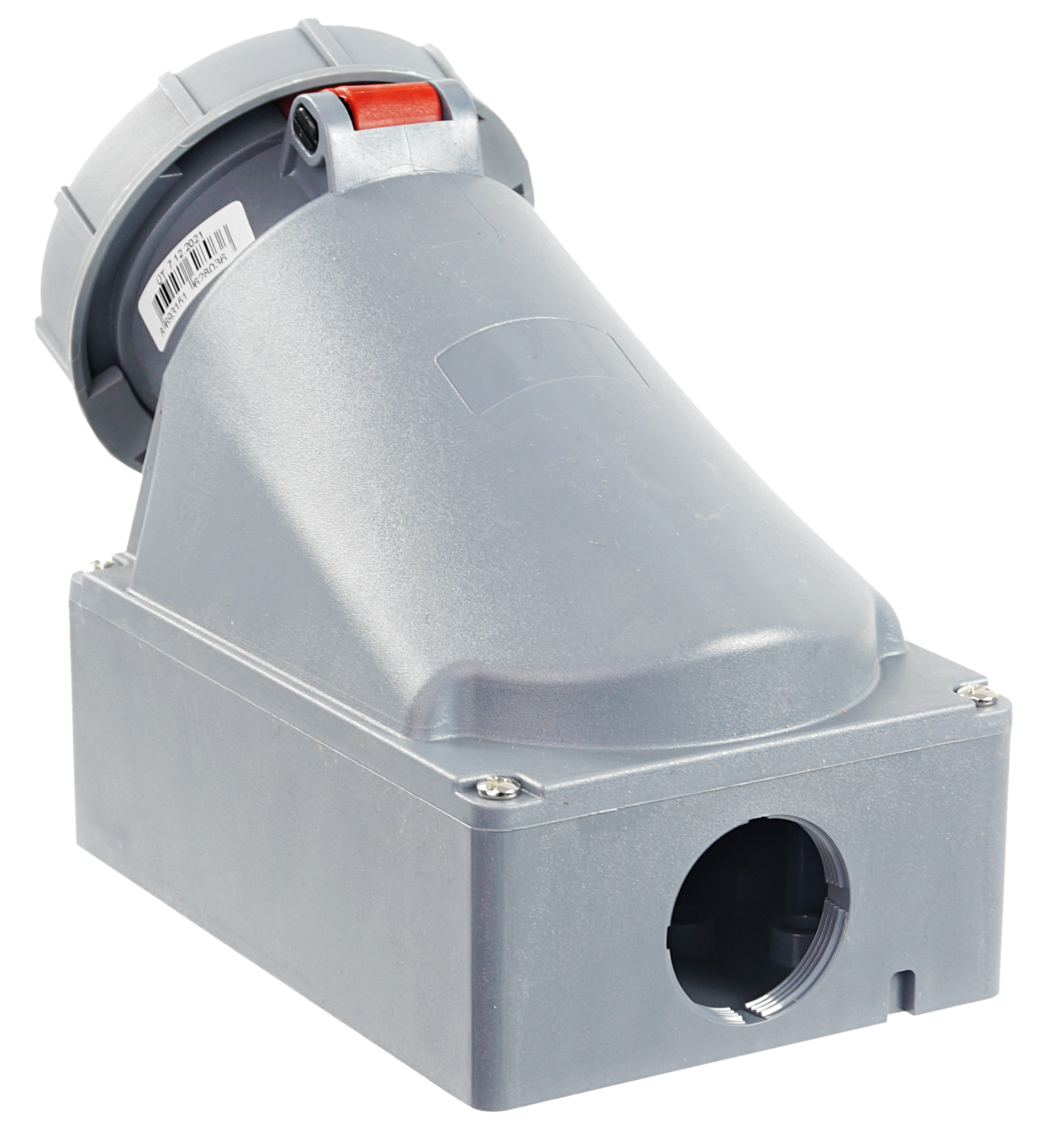 Gniazdo siłowe stałe 63A 5P 400V siła IP67 63/5