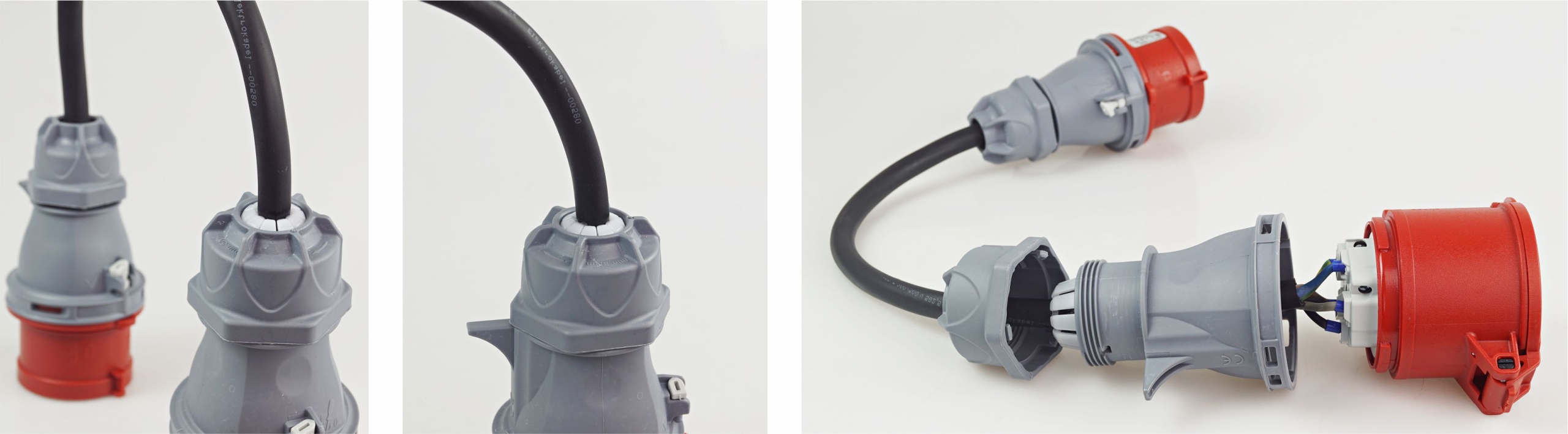 Adapter Siłowy Redukcja Przejściówka 16A na 32A 5P