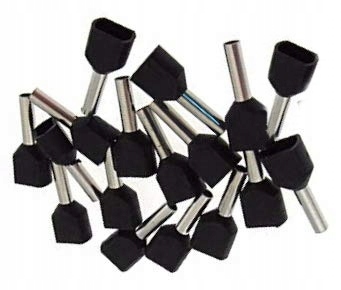 Tulejka Izolowana Podwójna 2 x 1,5 mm2  x 100 szt.