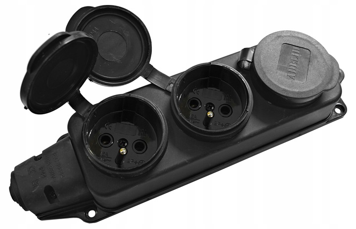 Adapter Redukcja Camping Przejściówka 16A 3X 230V