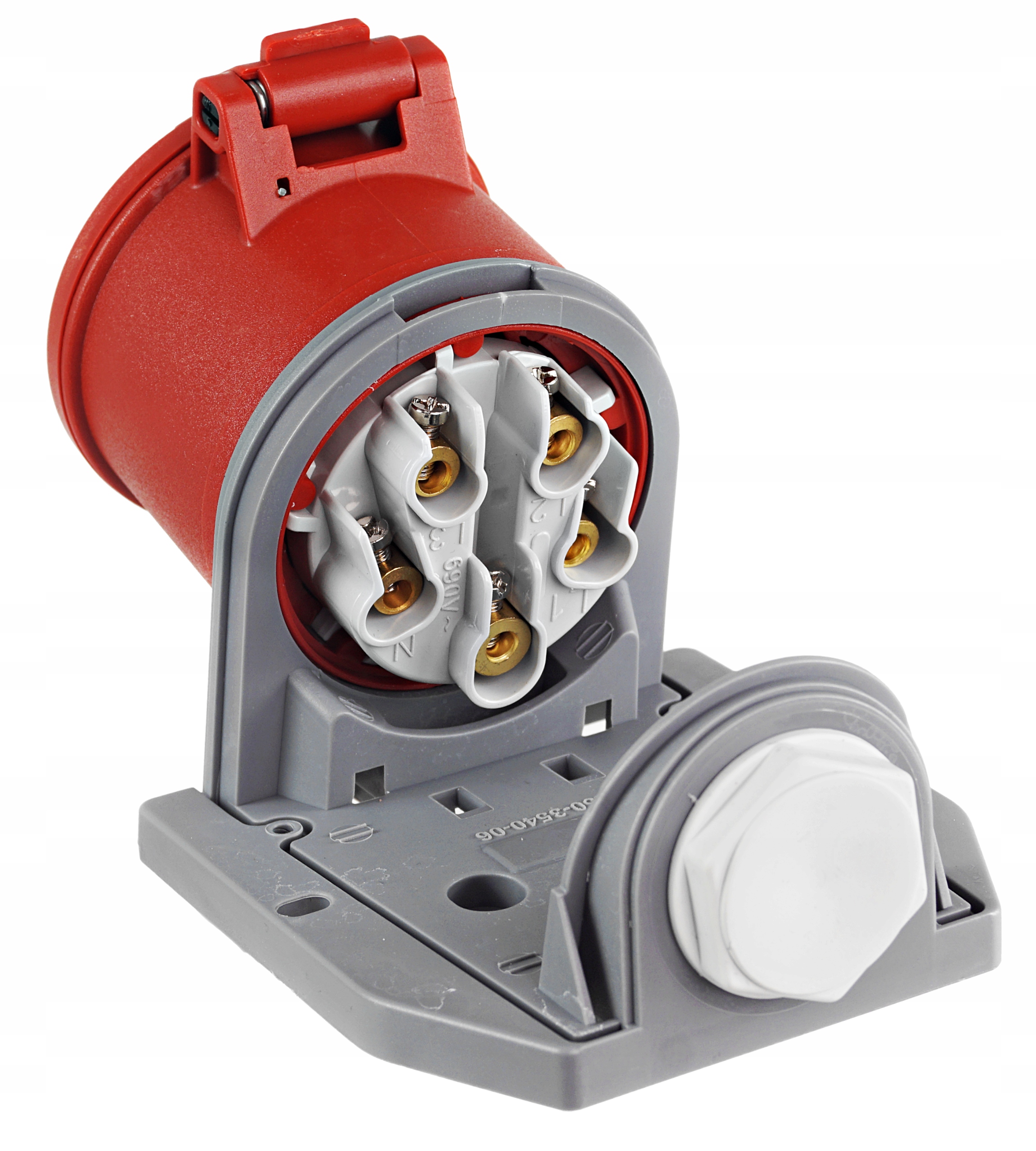 Gniazdo Siłowe Stałe Siła 16A 5P 400V IP44 16/5