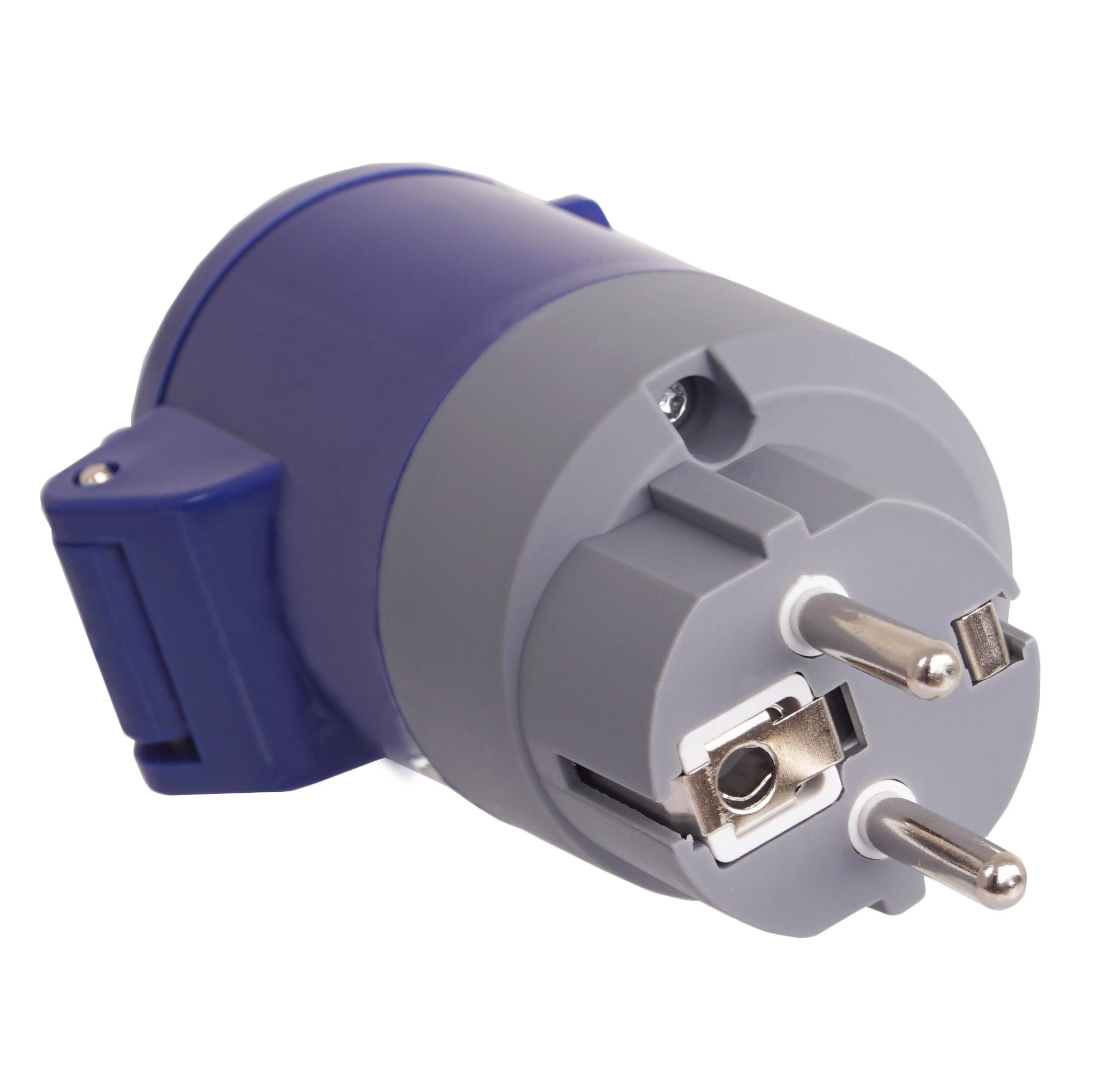 ADAPTER GNIAZDO 16/3 CEE CAMPING WTYCZKA 16A 230V