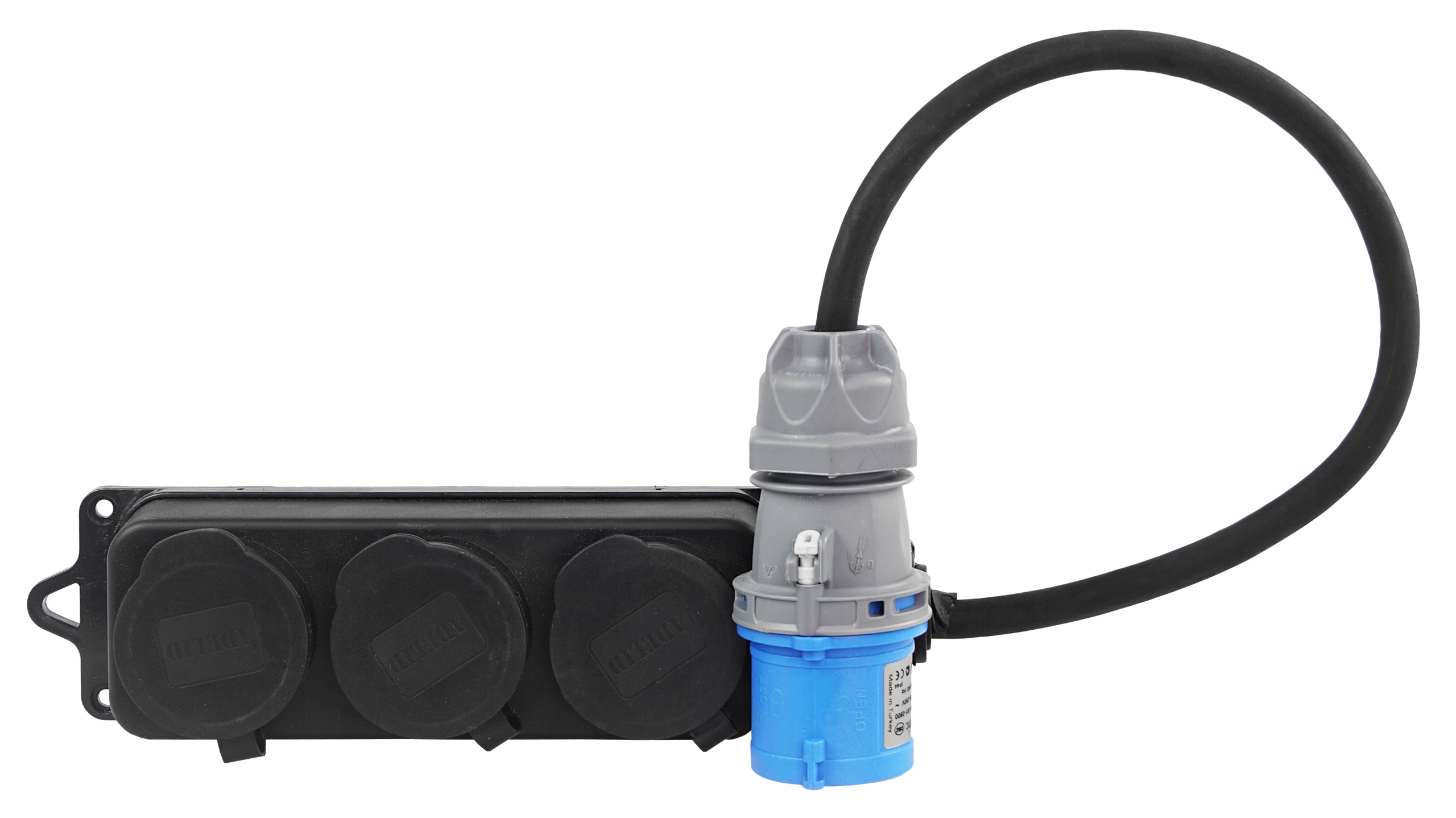 Adapter Redukcja Camping Przejściówka 16A 3X 230V