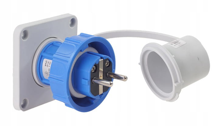 Wtyczka Tablicowa Hermetyczna 16A 230V IP68 Schuko