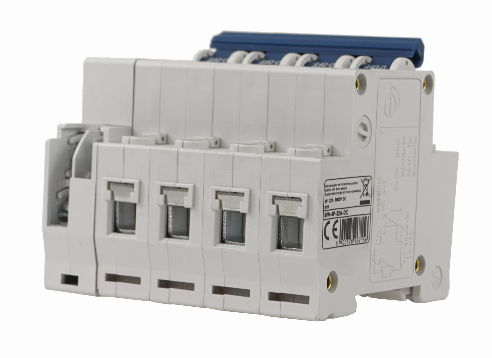 Rozłącznik izolacyjny z wyzwalaczem DC 32A 1000V