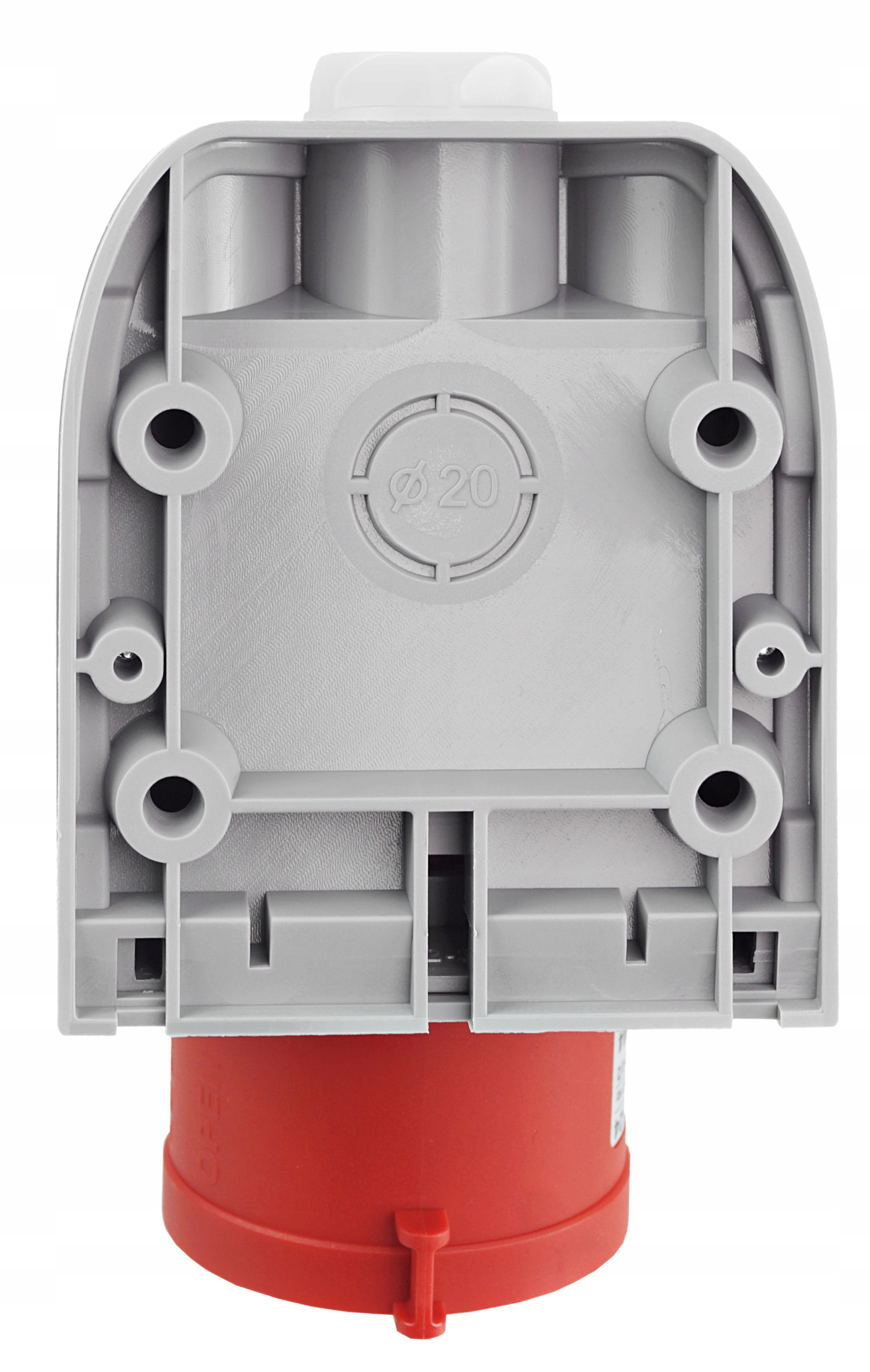 Wtyczka Stała Odbiornikowa Siłowa 16A 4P 400V IP44