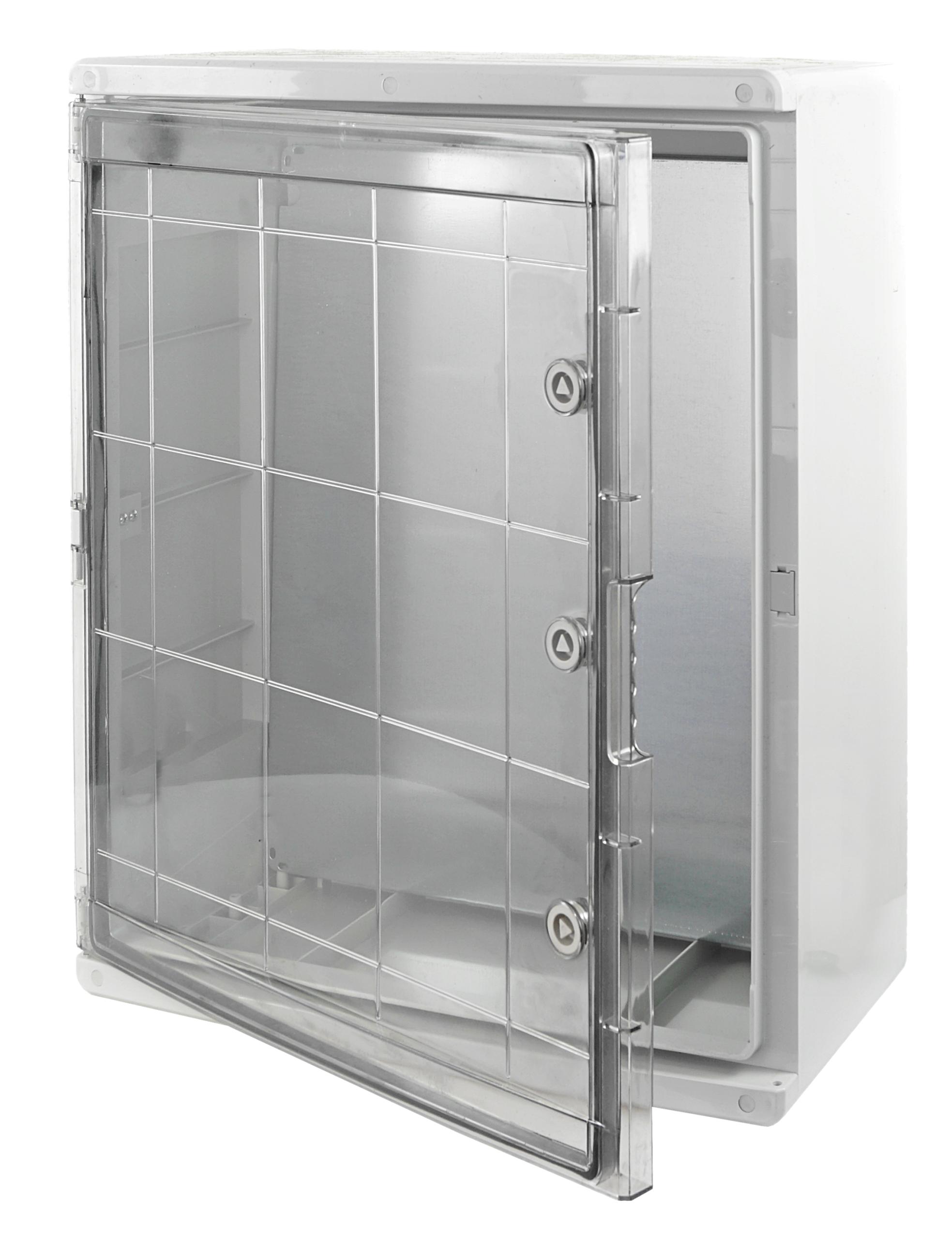 ROZDZIELNIA SKRZYNKA OBUDOWA ELEKTRYCZNA ABS PRZEZROCZYSTA IP65 80x60x26