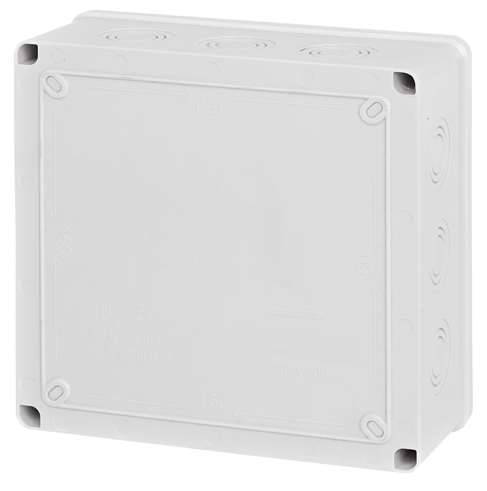 Rozdzielnica RSBO 2x 32A 5P, 2x 230V, z łącznikiem L-0-P