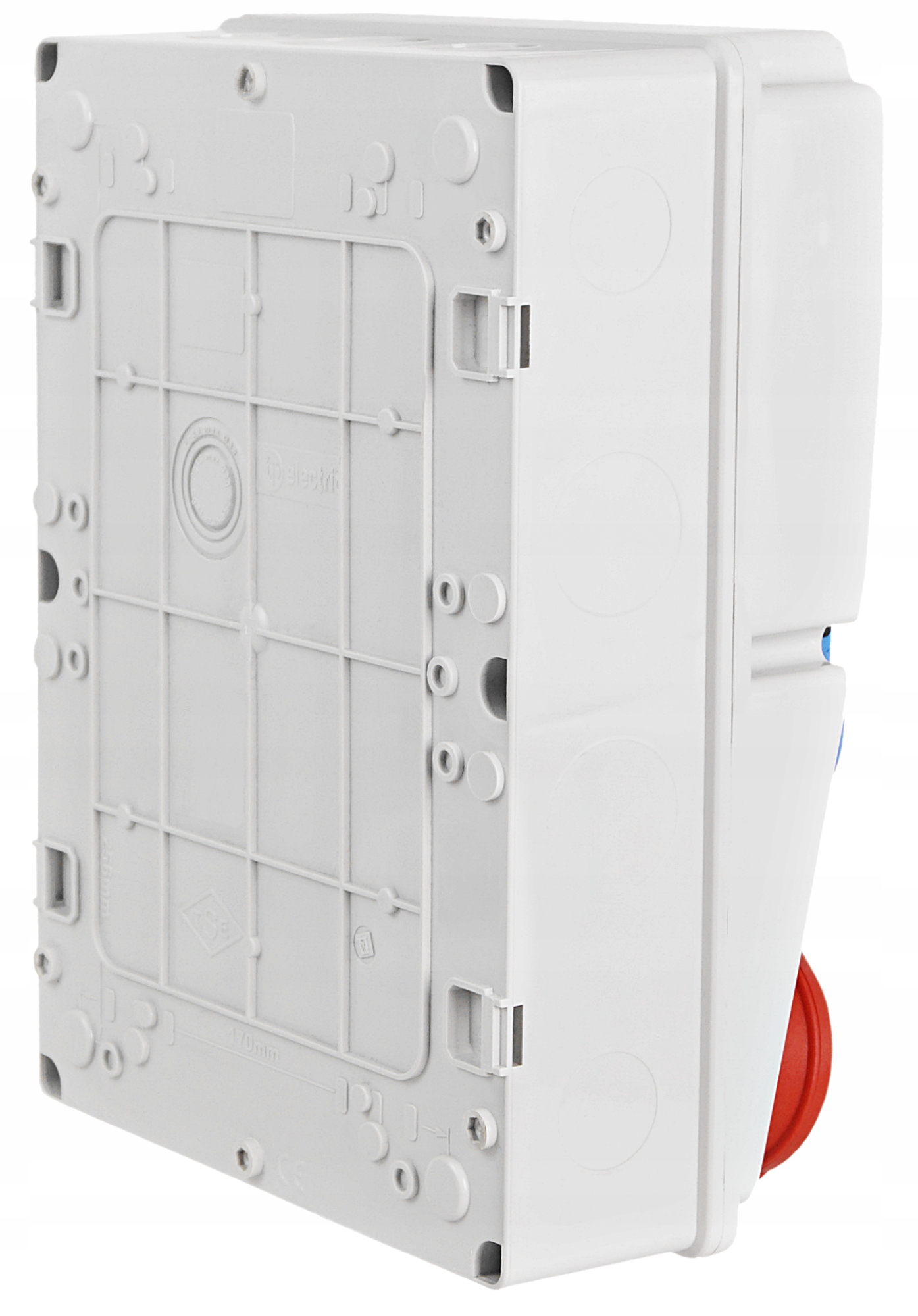 Rozdzielnica RSW 1x 32A 1x 16A 5P, 2x 230V, z łącznikiem L-0-P