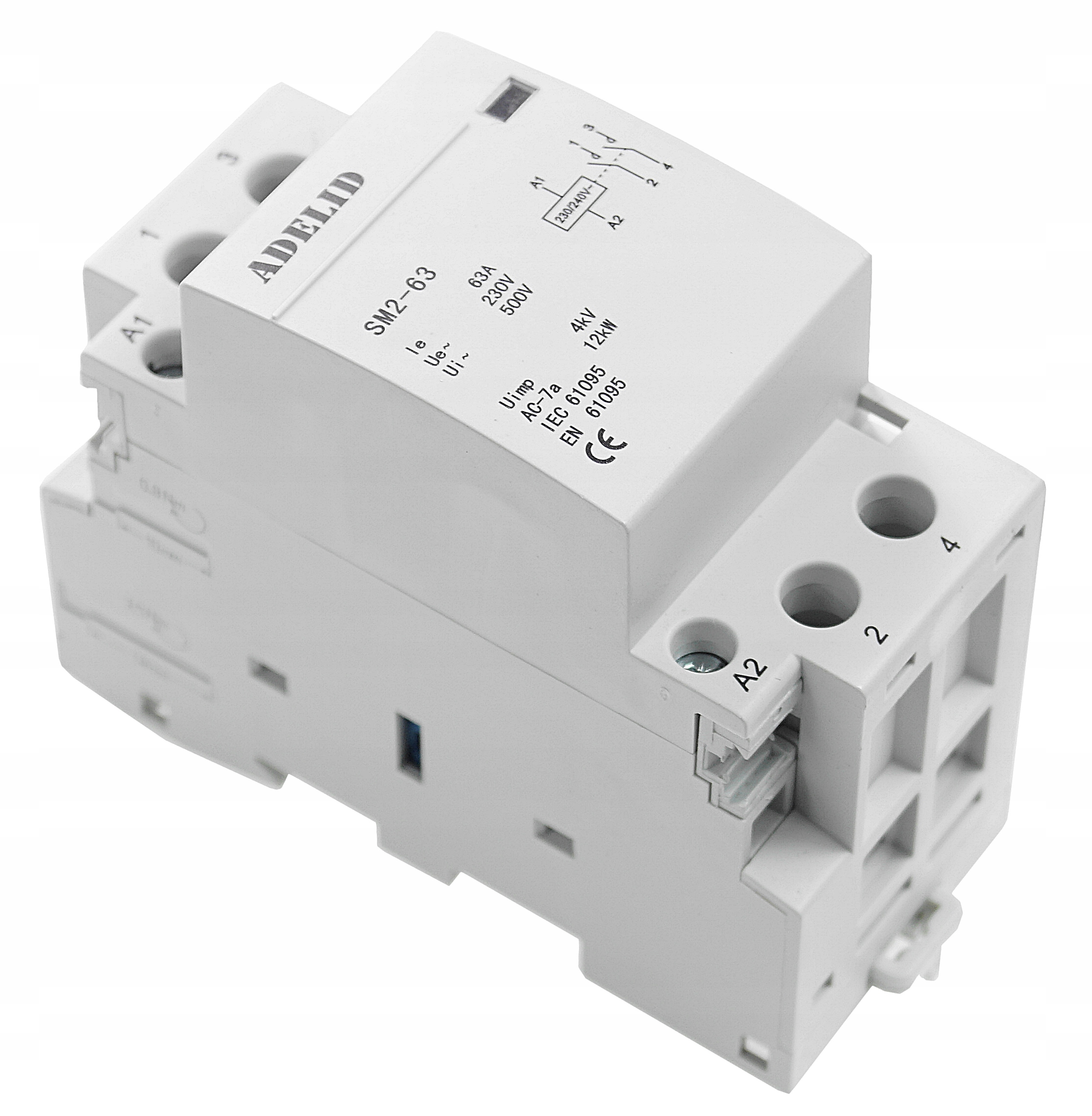 Stycznik Modułowy 63-20 230V 63A 40A 1P 2Z 1-FAZ