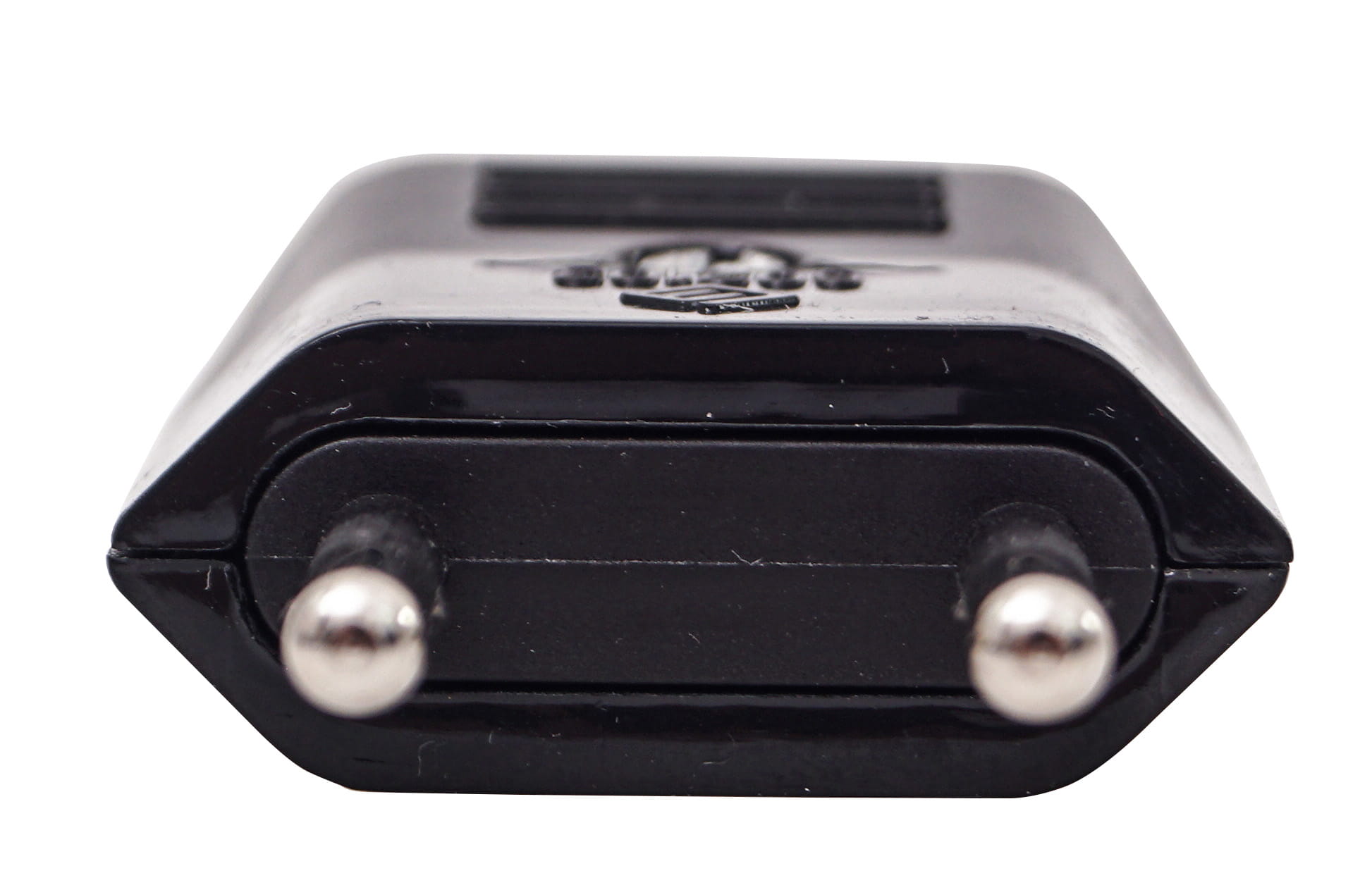 Wtyczka Płaska 230V Skręcana Elegance Czarna Ip20