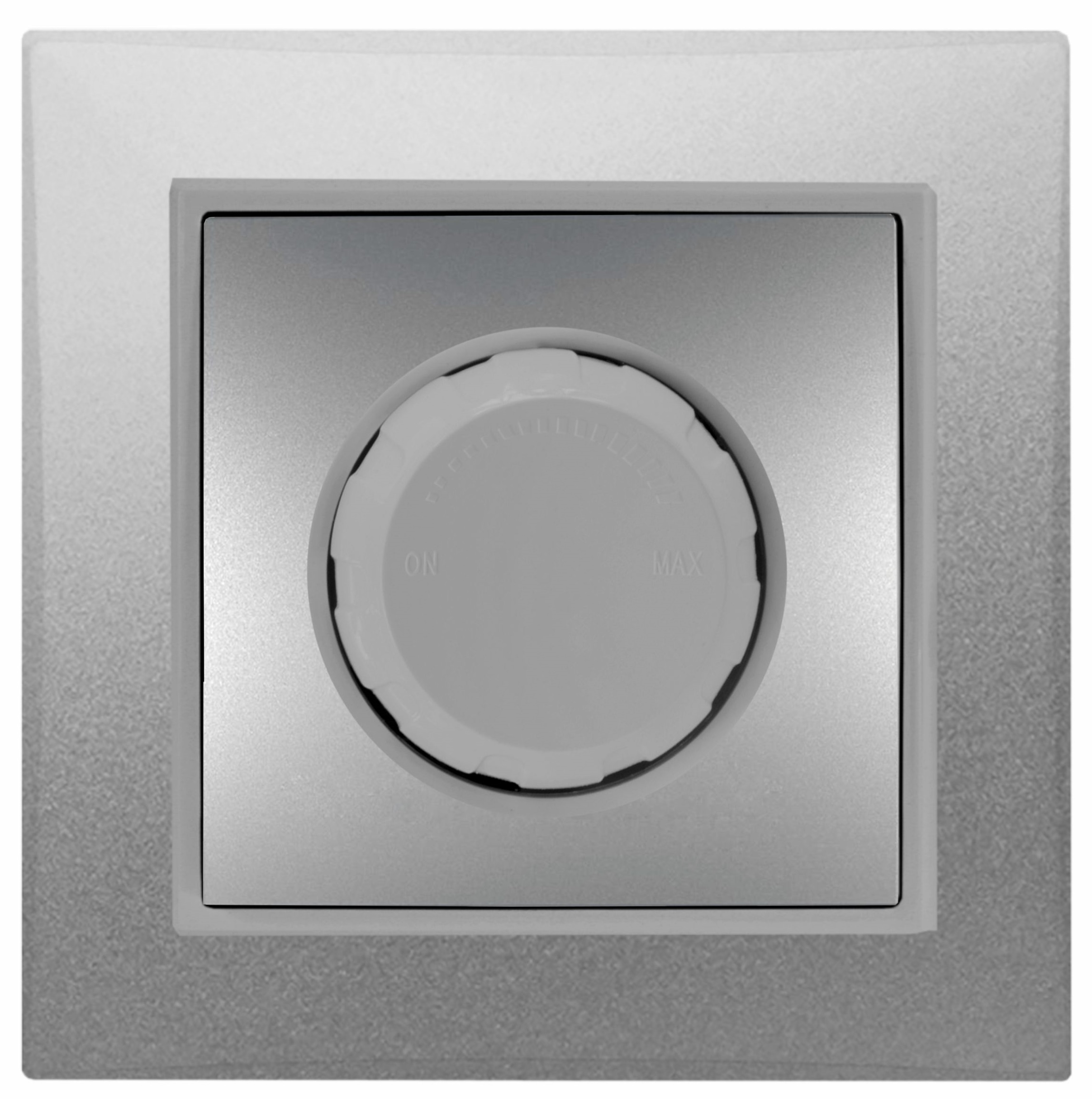 WŁĄCZNIK ŚWIATŁA POJEDYNCZY ŚCIEMNIACZ SZARY OBROTOWY