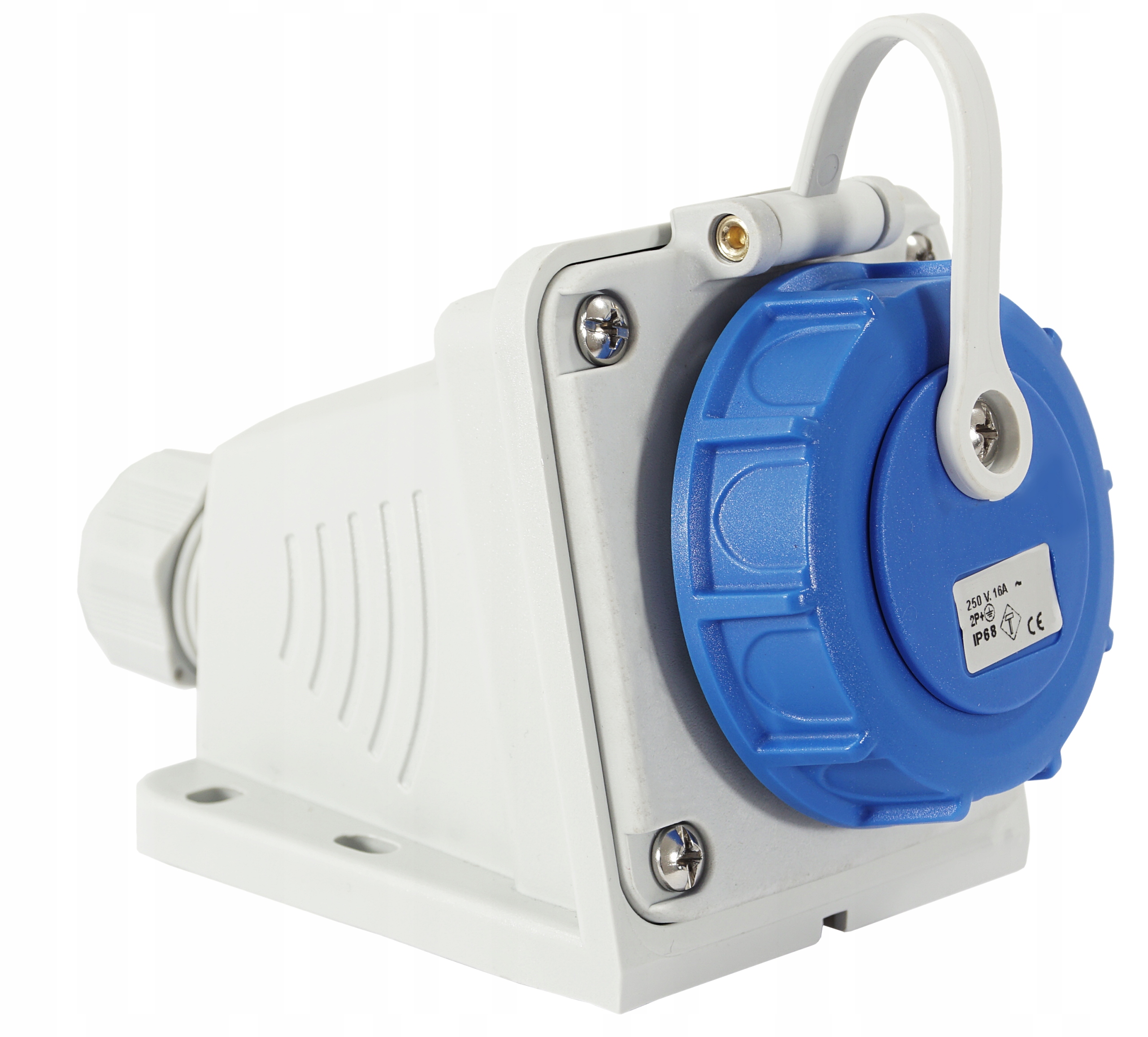 Gniazdo 16A 230V W Hermetycznej Obudowie Ip68