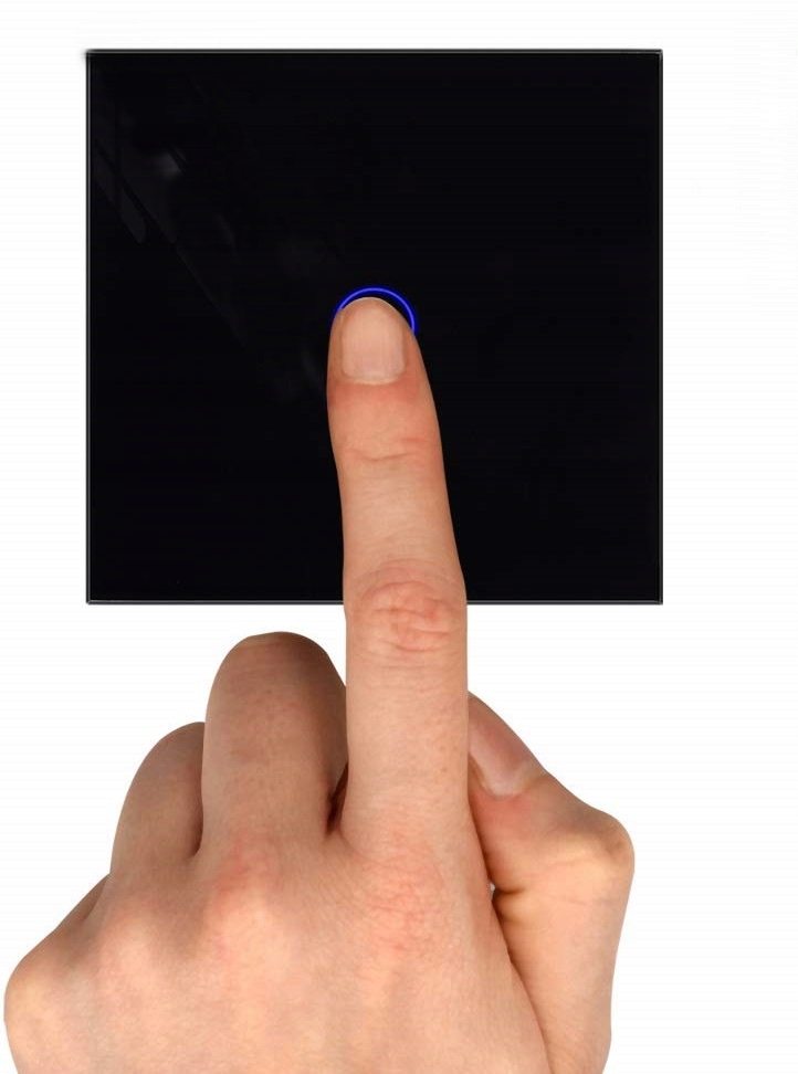 Dotykowy Ściemniacz Włącznik Światła Led Szkło Qtouch