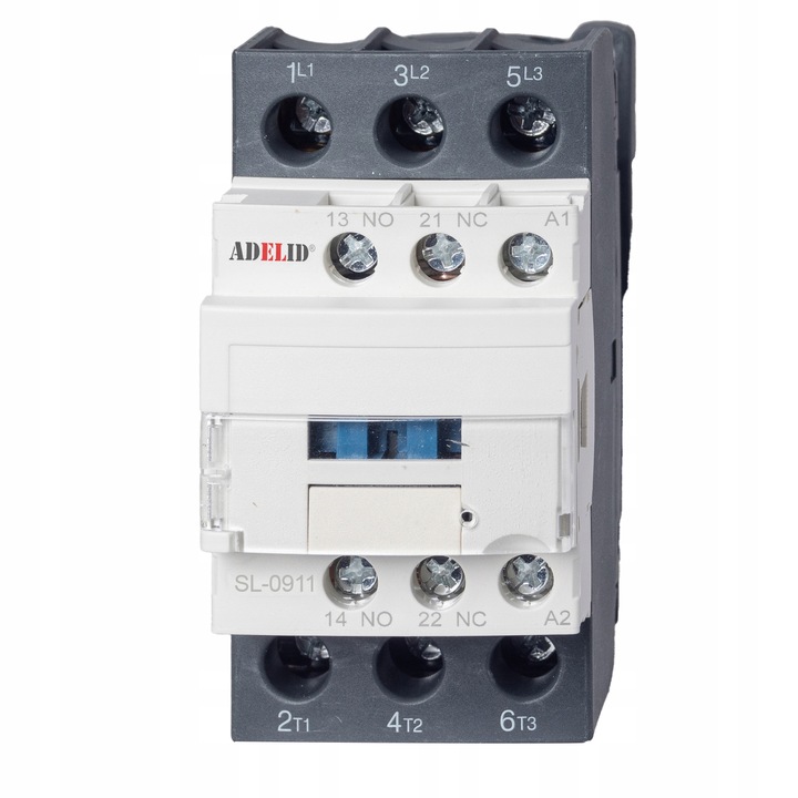 STYCZNIK MOCY 9A PRĄDU PRZEMIENNEGO Z CEWKĄ 400V AC 3P 1NO 1NC