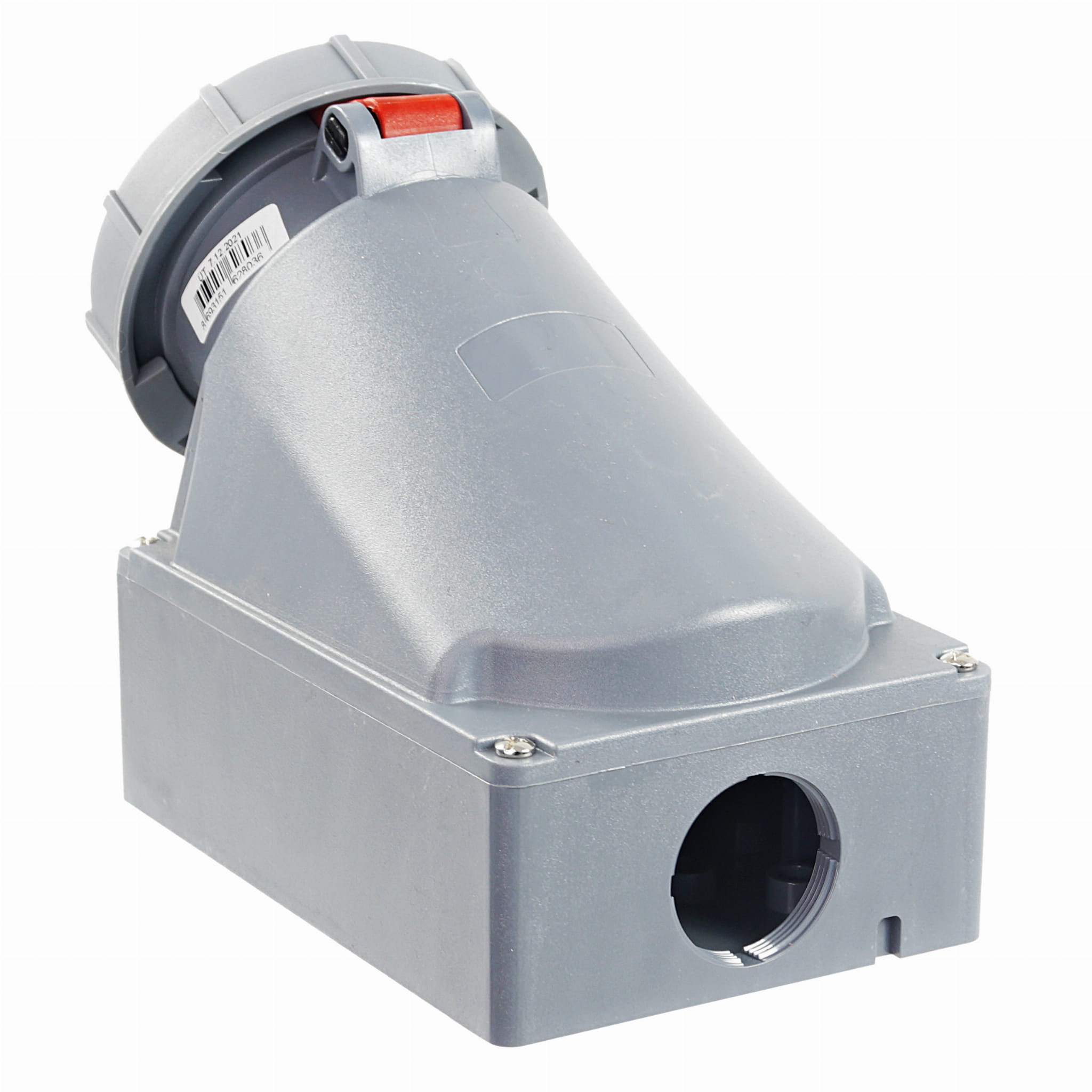 Gniazdo siłowe stałe 63A 5P 400V siła IP67 63/5