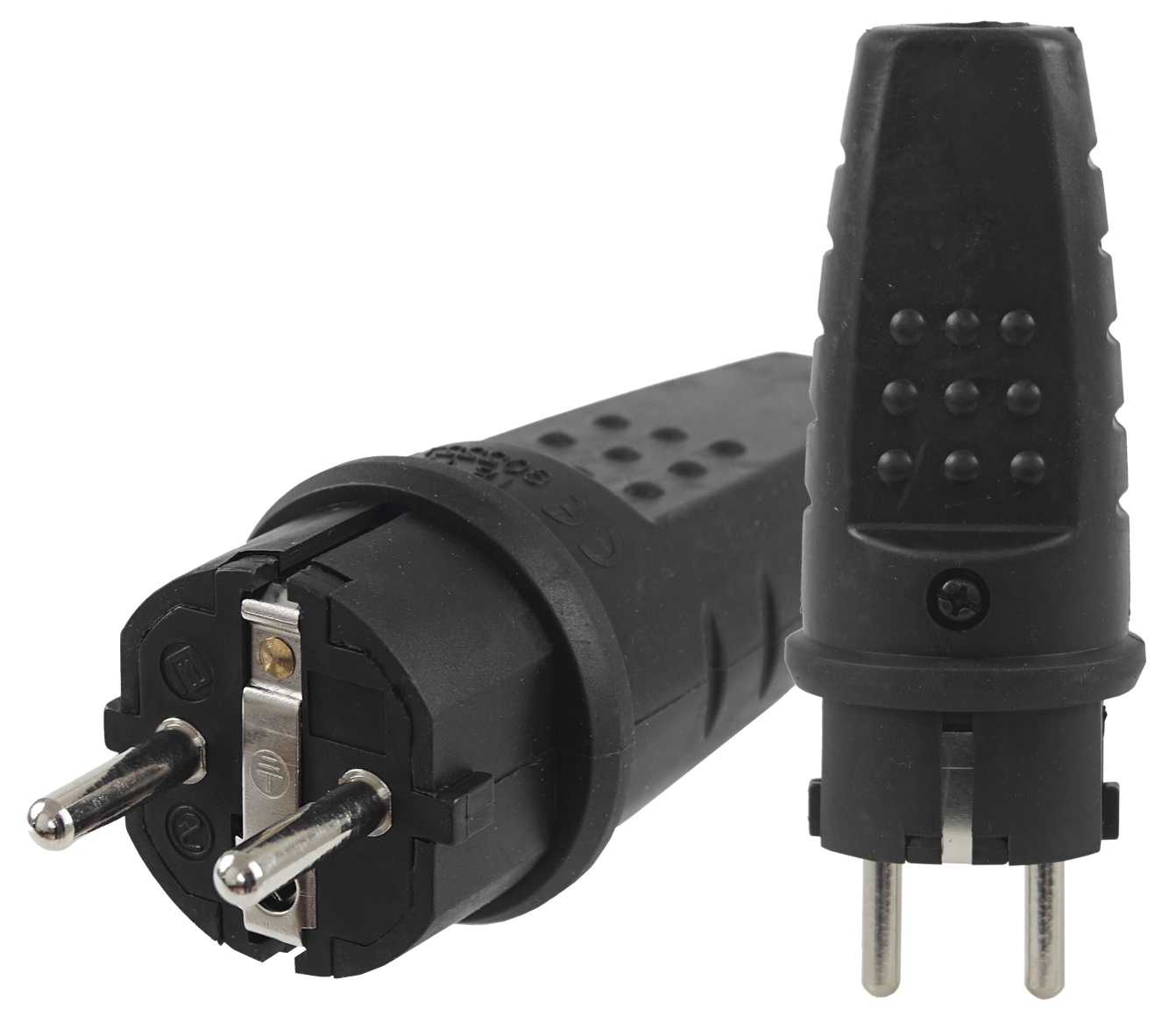 Wtyczka Gumowa 16A 230V IP44 Uni-Schuko Hermetyczna 150