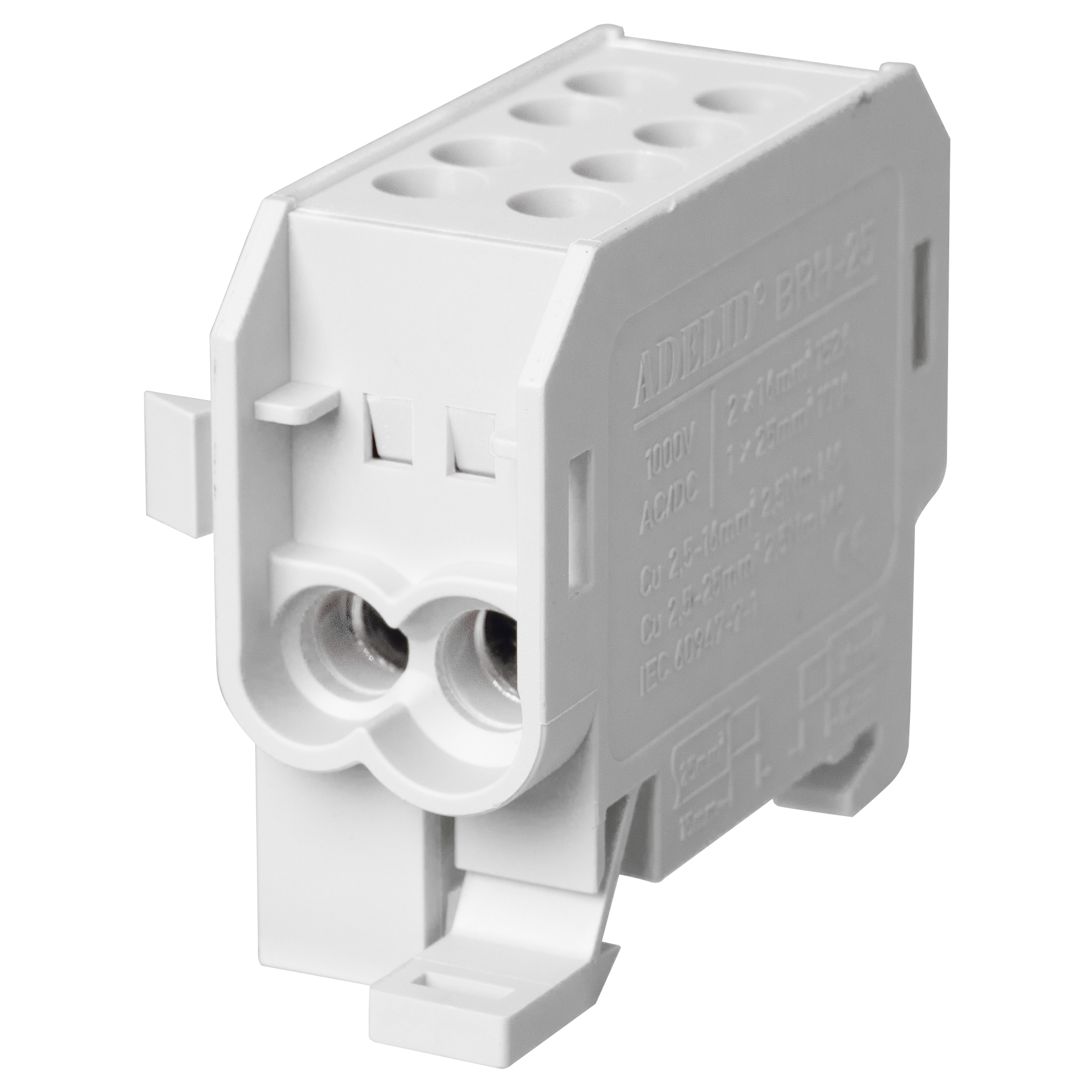 Blok Rozdzielczy Odgałęźny Al/CU  25 Szary