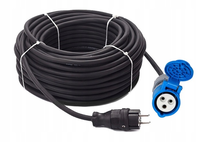 PRZEWÓD ADAPTER REDUKCJA CAMPING CEE 16A 230V 20m