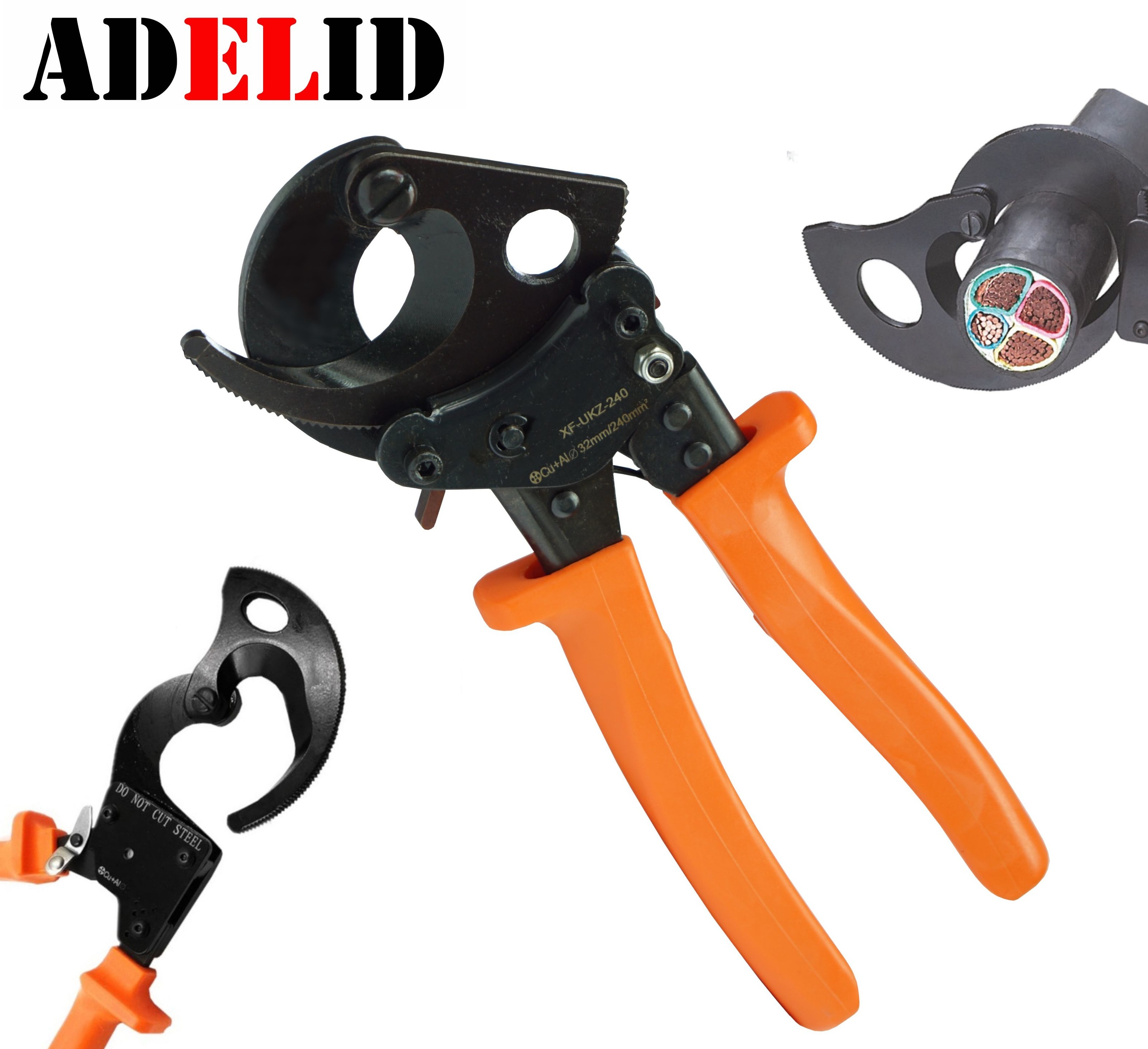 Nożyce Zapadkowe Do Kabli Obcinaczki 240 mm2 10