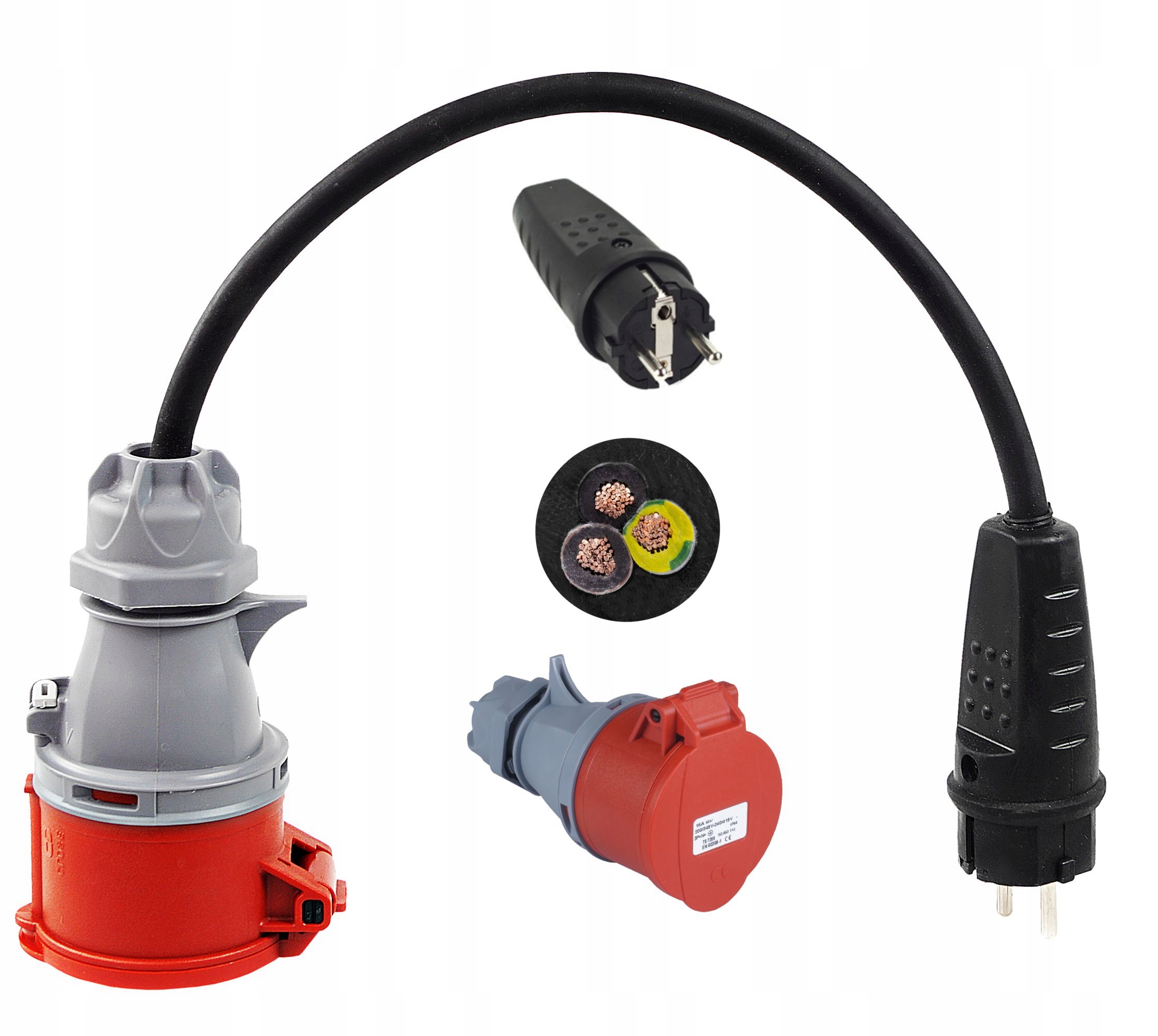 Adapter Siłowy Redukcja Przejściówka 32A WG
