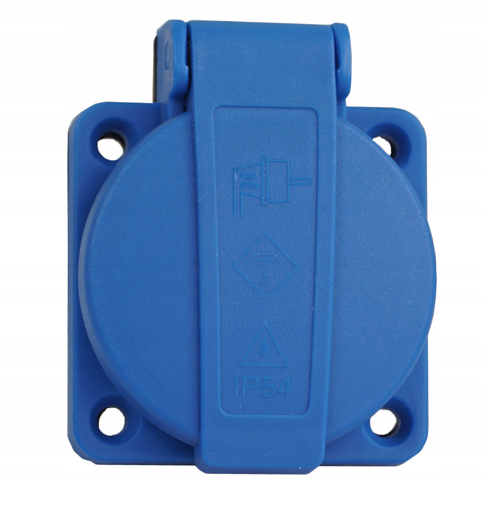 Gniazdo Tablicowe Wtyczkowe Schuko 16A 230V IP54